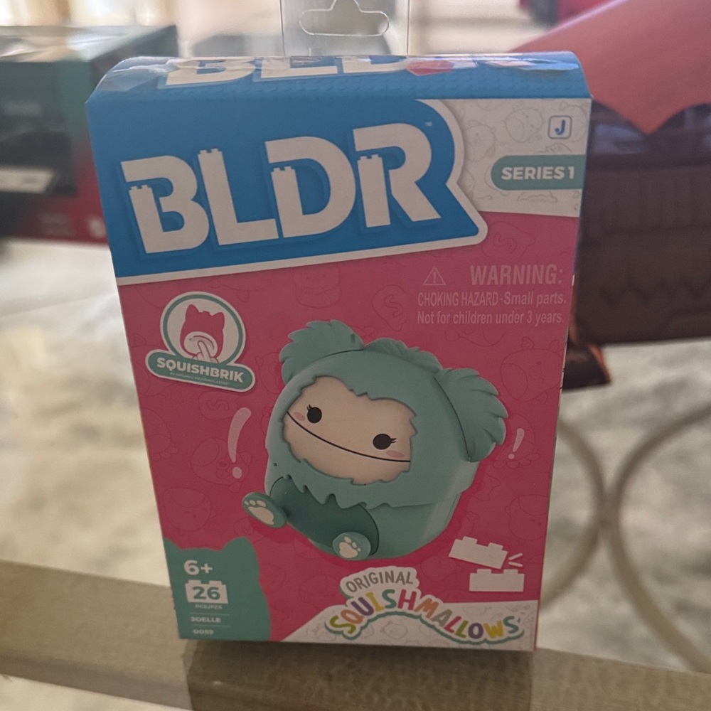 SquishBrix Original Squishmallow Figure - Teal BLDR Buildable 26 pcs Series 1